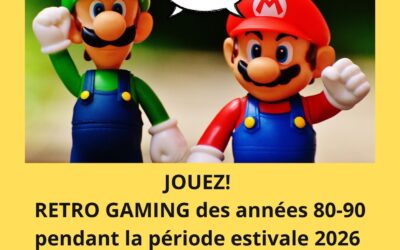 Retro Gaming: Mediathèque été 2026